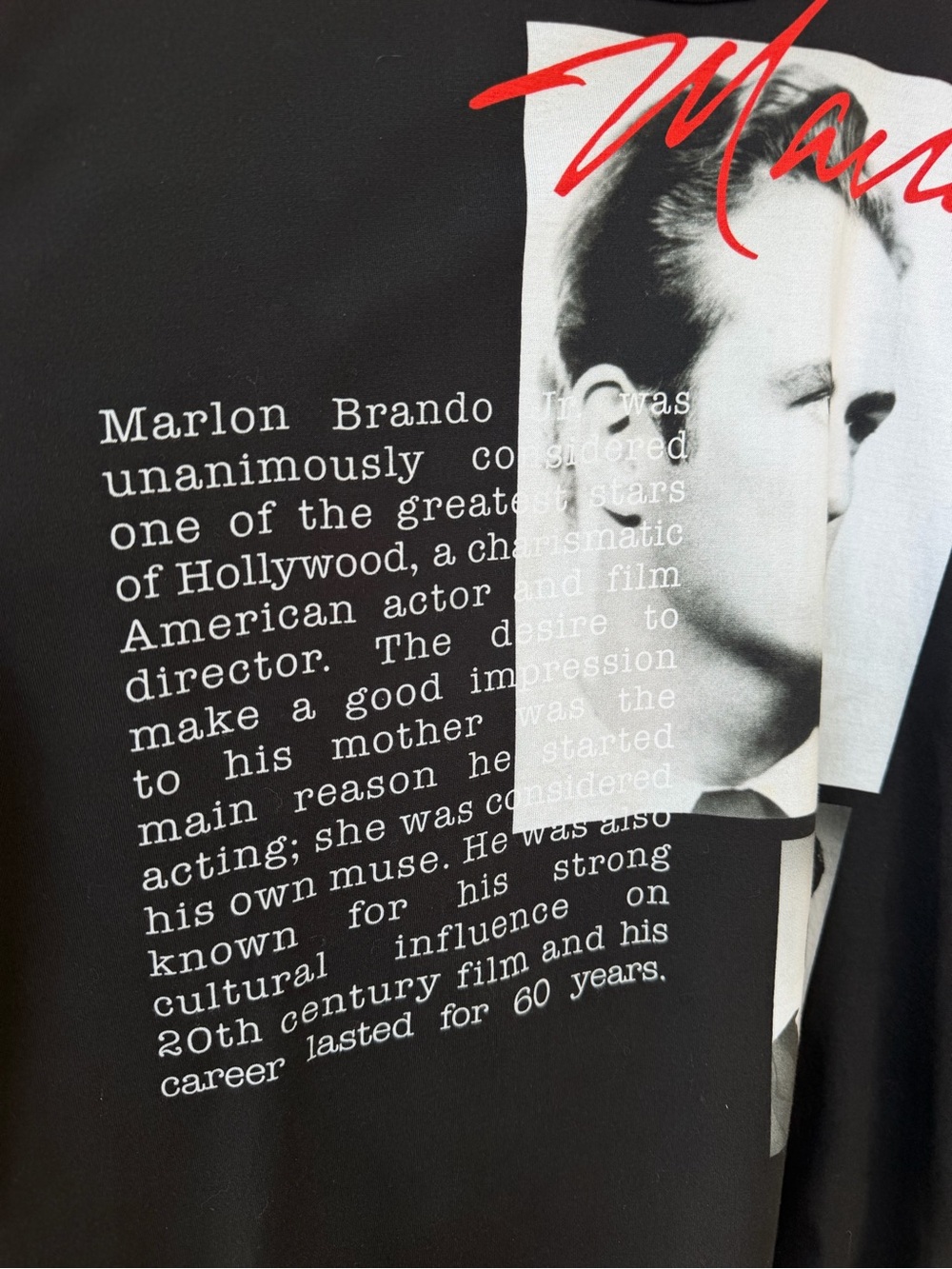 Dolce & Gabbana Marlon Brando Tee - Picture 4 of 8